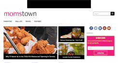 Desktop Screenshot of momstown.ca