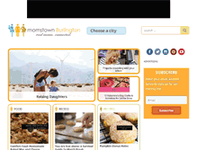Tablet Screenshot of burlington.momstown.ca