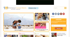 Desktop Screenshot of central-alberta.momstown.ca