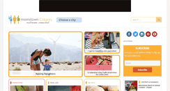 Desktop Screenshot of calgary.momstown.ca