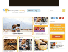 Tablet Screenshot of milton.momstown.ca